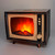 Luxa Retro TV Fire Light