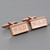 Personalised Rose Gold Cufflinks