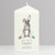 Personalised Easter Bunny Pillar Candle
