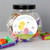 Personalised Easter Meadow Chick Sweets Jar