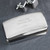 Personalised Silver-Toned Cufflink Box