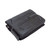The Wellbeing full body massage mat in dark grey, folded into a compact rectangle and secured with its integrated strap.