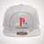 PlayStation Silver Snapback Cap