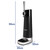 The beer tap showing its dimensions of 50cm tall. At its base, it has a length and width of 20cm.