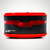 The black and red Real Feel Racing VR unit, shown front-on with angular details and a translucent red central panel.