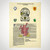 Personalised Scottish Clan History Print - Unframed