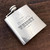 Engraved Hipflask 'Forename's' Whisky