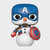 Captain America Cap Snowman Pop! Vinyl