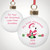 Personalised ‘My First Christmas’ Santa Bauble