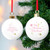 Personalised ‘My First Christmas- Pink Bauble