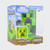 Minecraft Creeper Icon Desk Light