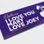 Personalised 850g Cadbury Dairy Milk Heart Bar