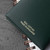 Personalised Luxury Leather Golf Notebook - Green