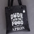 Dude with the Food Men’s BBQ Apron