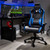 X Rocker Merlin Gaming Chair - Blue