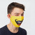 Moustache Emoji Face Mask