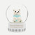 Personalised Polar Bear Snow Globe