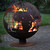 Fire Globe Metal Fire Pit