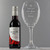 Personalised Glam Wine Glass and Red Wine Set