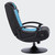 BraZen Stag 2.1 Bluetooth Gaming Chair – Black and Blue