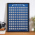 100 Things to do With Dad Bucket List Scratch Poster
