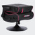 BraZen Serpent 2.1 Bluetooth Gaming Chair – Black and Pink