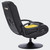 BraZen Stag 2.1 Bluetooth Gaming Chair – Black and Yellow