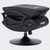 BraZen Stag 2.1 Bluetooth Gaming Chair – Black and Green
