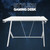 Deltaco Gaming Desk in White