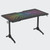 Deltaco Premium Glass Top RGB Gaming Desk