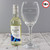 Personalised Wine Glass and Mini White Wine Set Version 2