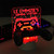 Personalised LED Gaming Controller Holder