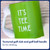 Personalised It's Tee Time Golf Mug