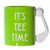 Personalised It's Tee Time Golf Mug