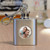 Personalised Mini Photo Hip Flask with Keyring