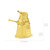 Doctor Who Gold Dalek 3D Metal Earth Puzzle