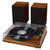 Crosley C62 Bluetooth Turntable and Speakers – Walnut