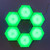 Hexagon LED Gaming Lights
