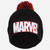Marvel Leopard Print Logo Pom Pom Beanie
