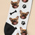 Personalised Men's Dog Photo Socks