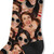 Personalised Women's Couple Face Photo Socks