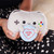"Level Up" Gaming Controller Love Hearts Plush Toy