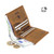 Visconti Arrow RFID Slim Card Wallet - Tan