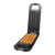 The black Treat Factory Churro Maker is open, showing four golden-brown churros cooked in the bottom non-stick mould.