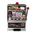 A classic Lucky Slot Machine with a pull lever, three reels showing sevens and cherries, and a red light on top.