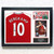 Dennis Bergkamp Signed Arsenal Shirt - Framed