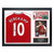 Dennis Bergkamp Signed Arsenal Shirt - Framed