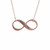 Personalised Infinity Necklace