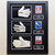 Manchester United Champions Signed Gloves - Framed