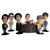 Only Fools and Horses Del Boy, Boycie & Mickey Bobbleheads